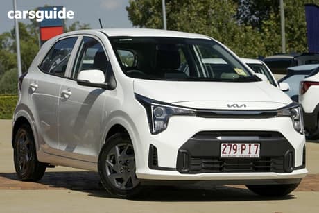 White 2025 Kia Picanto Hatchback Sport (Pe2)