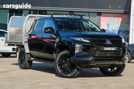 Black 2023 Mitsubishi Triton Double Cab Pick Up Gsr (4X4)
