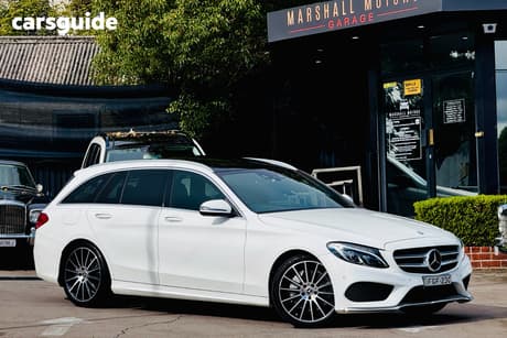White 2017 Mercedes-Benz C250 Wagon