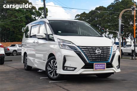 White 2021 Nissan Serena SUV E- POWER (HIGHWAY STAR)