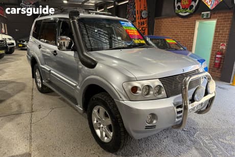 Silver 2006 Mitsubishi Pajero Wagon Vr-X Lwb (4X4)