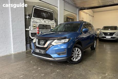 Blue 2019 Nissan X-Trail Wagon St (2Wd)