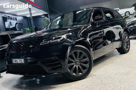 Black 2017 Land Rover Range Rover Velar SUV D240 R-DYNAMIC SE 4WD