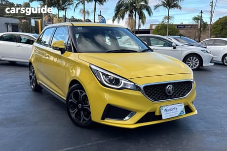 Yellow 2019 MG MG3 Hatchback Excite