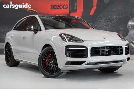 Grey 2021 Porsche Cayenne Coupe Gts