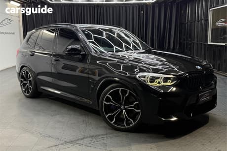 Black 2020 BMW X3 M SUV COMPETITION 4X4
