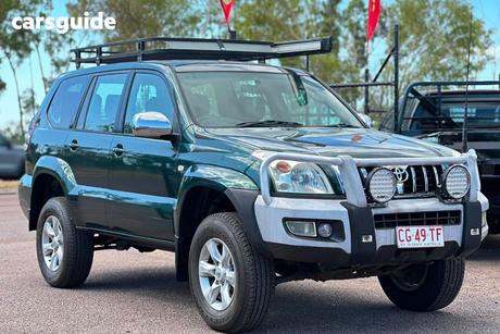 Green 2004 Toyota Landcruiser Prado Wagon Gxl (4X4)