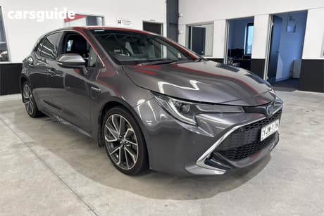 Grey 2020 Toyota Corolla Hatchback Zr (Hybrid)