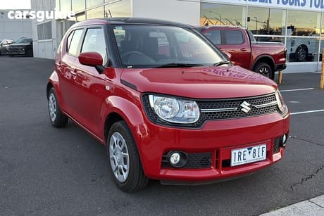 Red 2019 Suzuki Ignis Wagon Gl