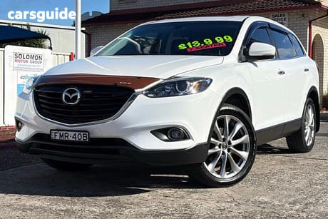 White 2013 Mazda CX-9 Wagon Luxury (Fwd)