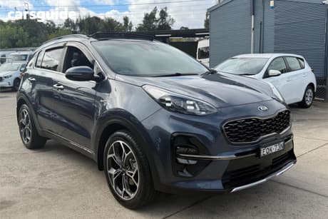 Blue 2018 Kia Sportage Wagon Gt-Line (Awd)
