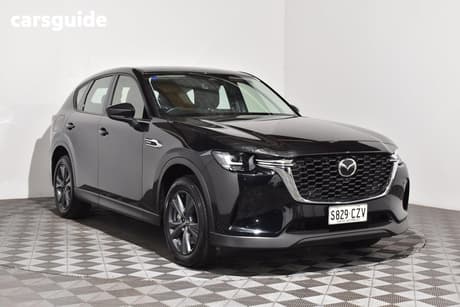 Black 2023 Mazda CX-60 Wagon P50E Evolve Phev