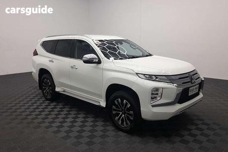 White 2022 Mitsubishi Pajero Sport Wagon Gls (4Wd) 7 Seat