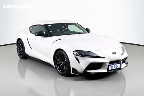 White 2023 Toyota Supra Coupe Gts