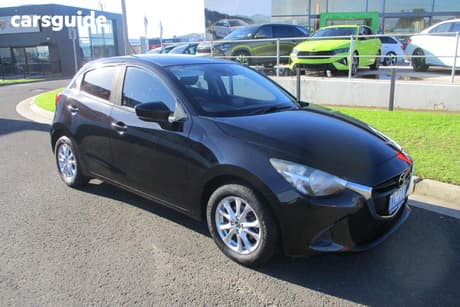 Black 2017 Mazda 2 Hatchback Maxx