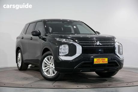 Black 2022 Mitsubishi Outlander Wagon Es 5 Seat (Awd)