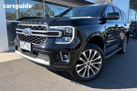 Black 2025 Ford Everest Wagon Platinum (4Wd)