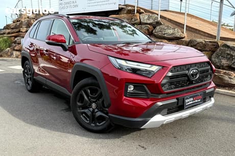 Red 2023 Toyota RAV4 Wagon Edge (Awd)