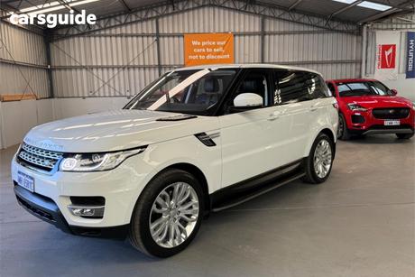 White 2016 Land Rover Range Rover Sport Wagon 3.0 Sdv6 Hse