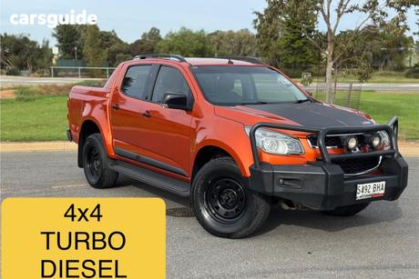 Orange 2015 Holden Colorado Crew Cab Pickup Z71 (4X4)