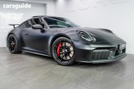 Black 2025 Porsche 911 Coupe Carrera Gts