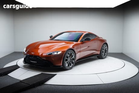 Orange 2019 Aston Martin Vantage Coupe