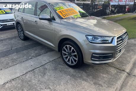 Gold 2016 Audi Q7 Wagon 3.0 Tdi Quattro (160Kw)