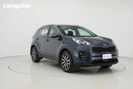 Blue 2017 Kia Sportage Wagon Si Premium (Fwd)