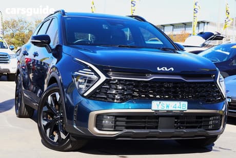 Blue 2023 Kia Sportage Wagon Gt-Line (Awd)