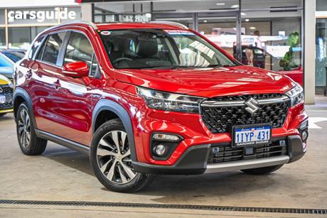 Red 2025 Suzuki S-Cross Wagon Allgrip Prestige