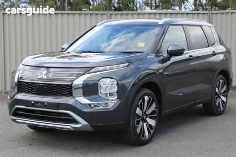 Grey 2025 Mitsubishi Outlander Wagon Aspire 7 Seat (2Wd)