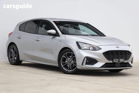Silver 2018 Ford Focus Hatchback St-Line