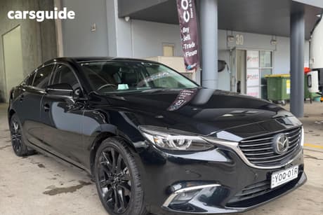 Black 2016 Mazda 6 Sedan Atenza