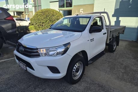 White 2020 Toyota Hilux X Cab Cab Chassis Sr (4X4)