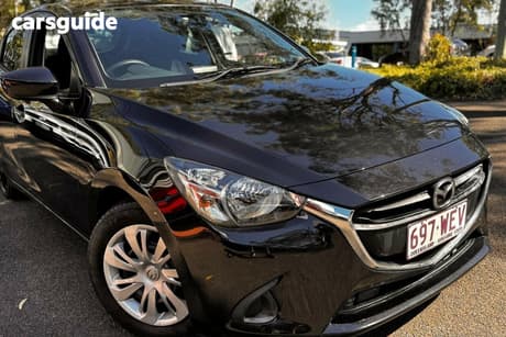 Black 2015 Mazda 2 Hatchback Neo