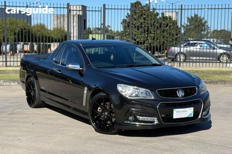 Black 2014 Holden UTE Utility Ss-V