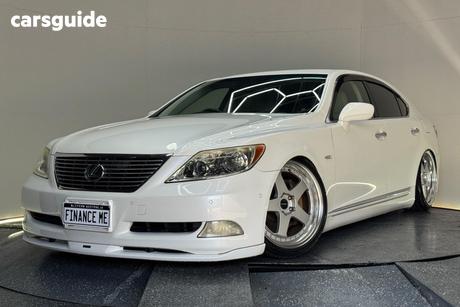 White 2006 Lexus LS430 Sedan