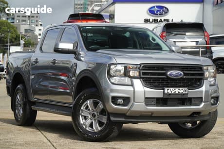 Silver 2022 Ford Ranger Double Cab Pick Up Xls 2.0 Hi-Rider (4X2)