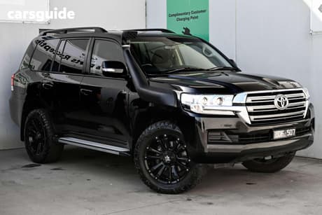 Black 2016 Toyota Landcruiser Wagon Gxl (4X4)