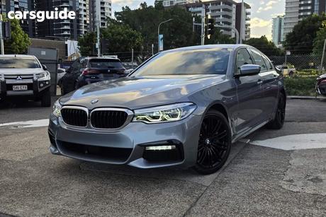 Grey 2018 BMW 530I Sedan M Sport