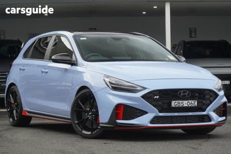 Blue 2025 Hyundai I30 Hatchback N Premium