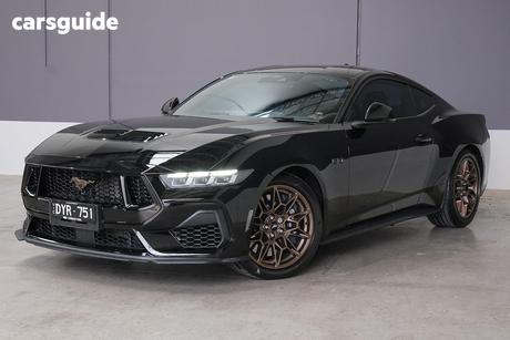 Black 2025 Ford Mustang Fastback Gt 5.0 V8