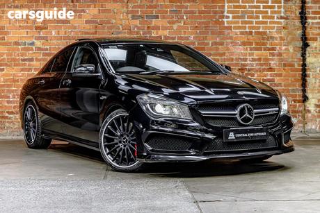 Black 2015 Mercedes-Benz CLA45 Coupe Amg