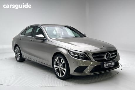 Silver 2019 Mercedes-Benz C200 Sedan