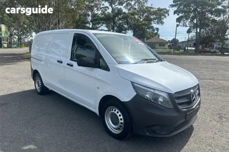 White 2016 Mercedes-Benz Vito Commercial 111CDI