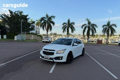 White 2015 Holden Cruze Hatchback Sri V