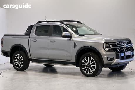 Silver 2025 Ford Ranger Double Cab Pick Up Platinum 3.0 (4X4)