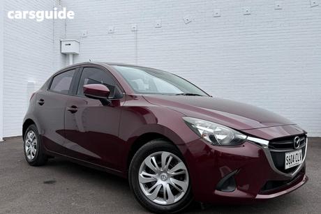 Purple 2017 Mazda 2 Hatchback Neo