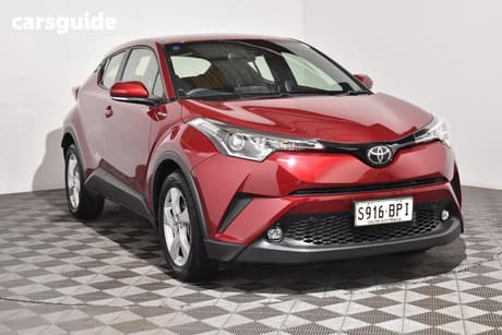 Red 2017 Toyota C-HR Wagon (2Wd)