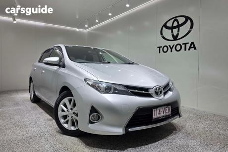 Silver 2014 Toyota Corolla Hatchback Ascent Sport
